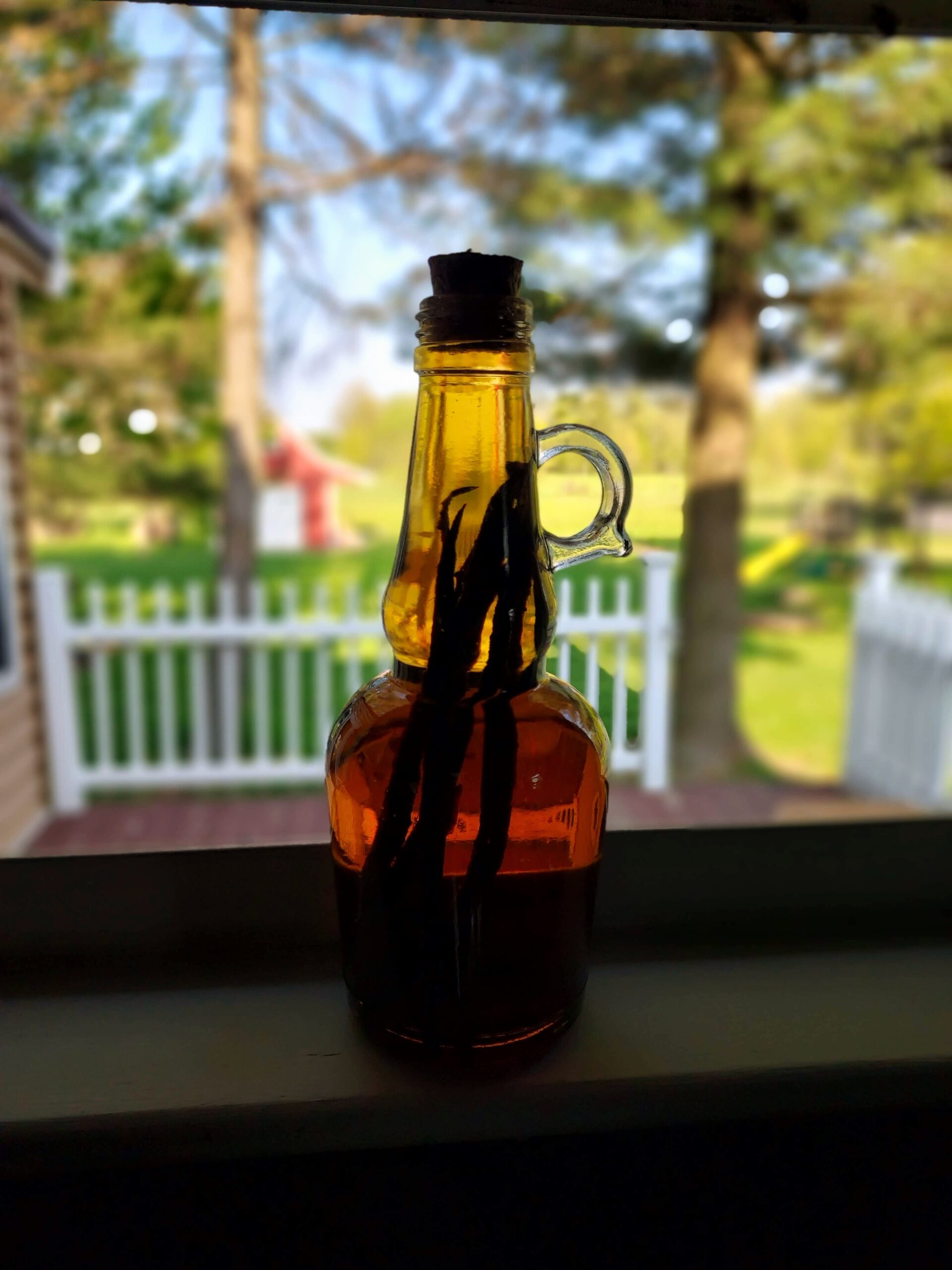 Homemade Vanilla Extract (Brandy)