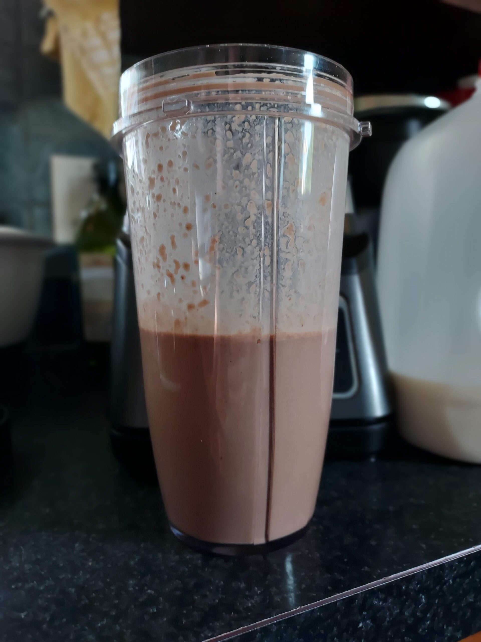 Refreshing, Caffeinated Summer Mocha Breakfast Smoothie