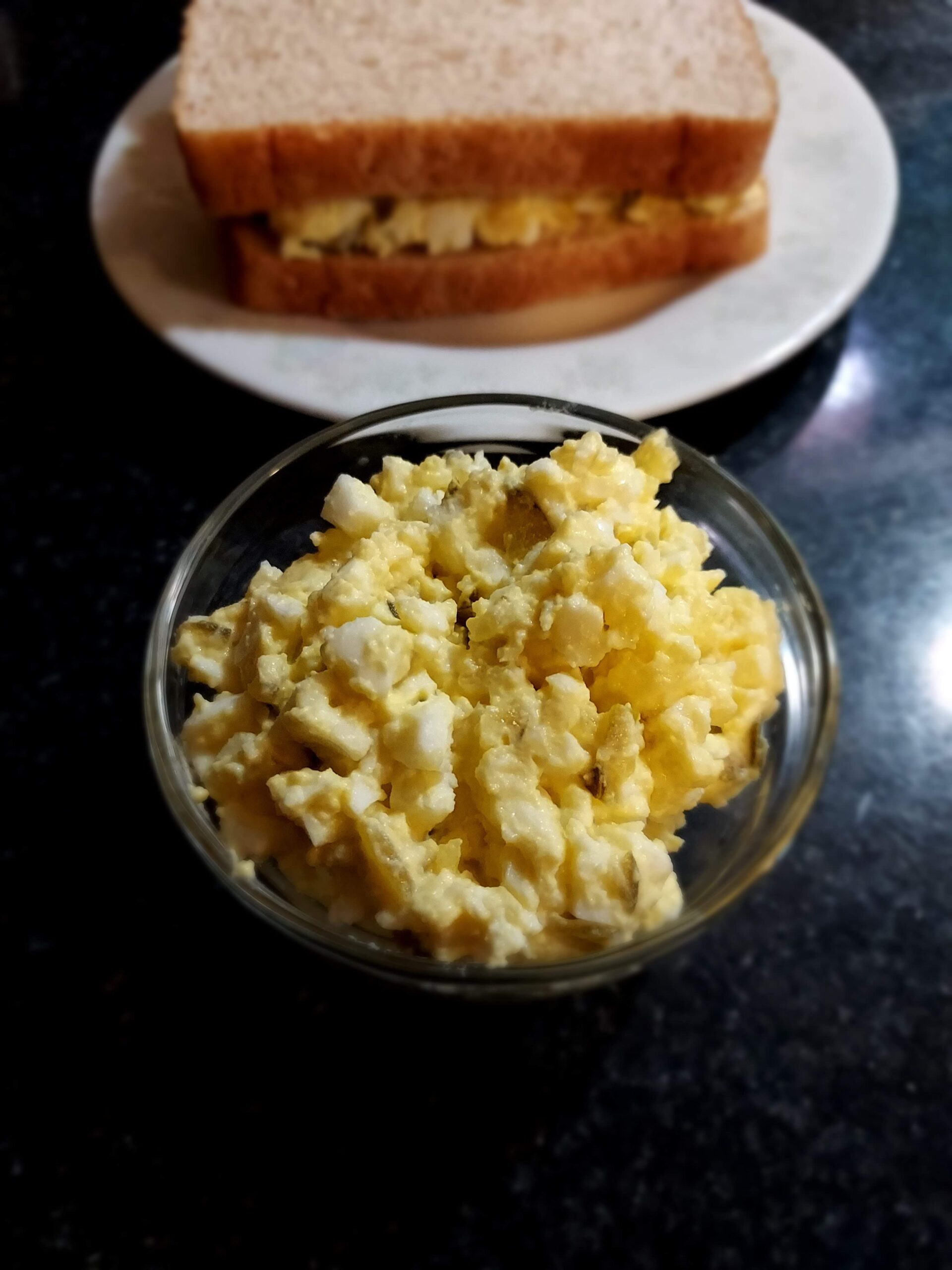 Egg Salad – a Mayonnaise Haters Delight!