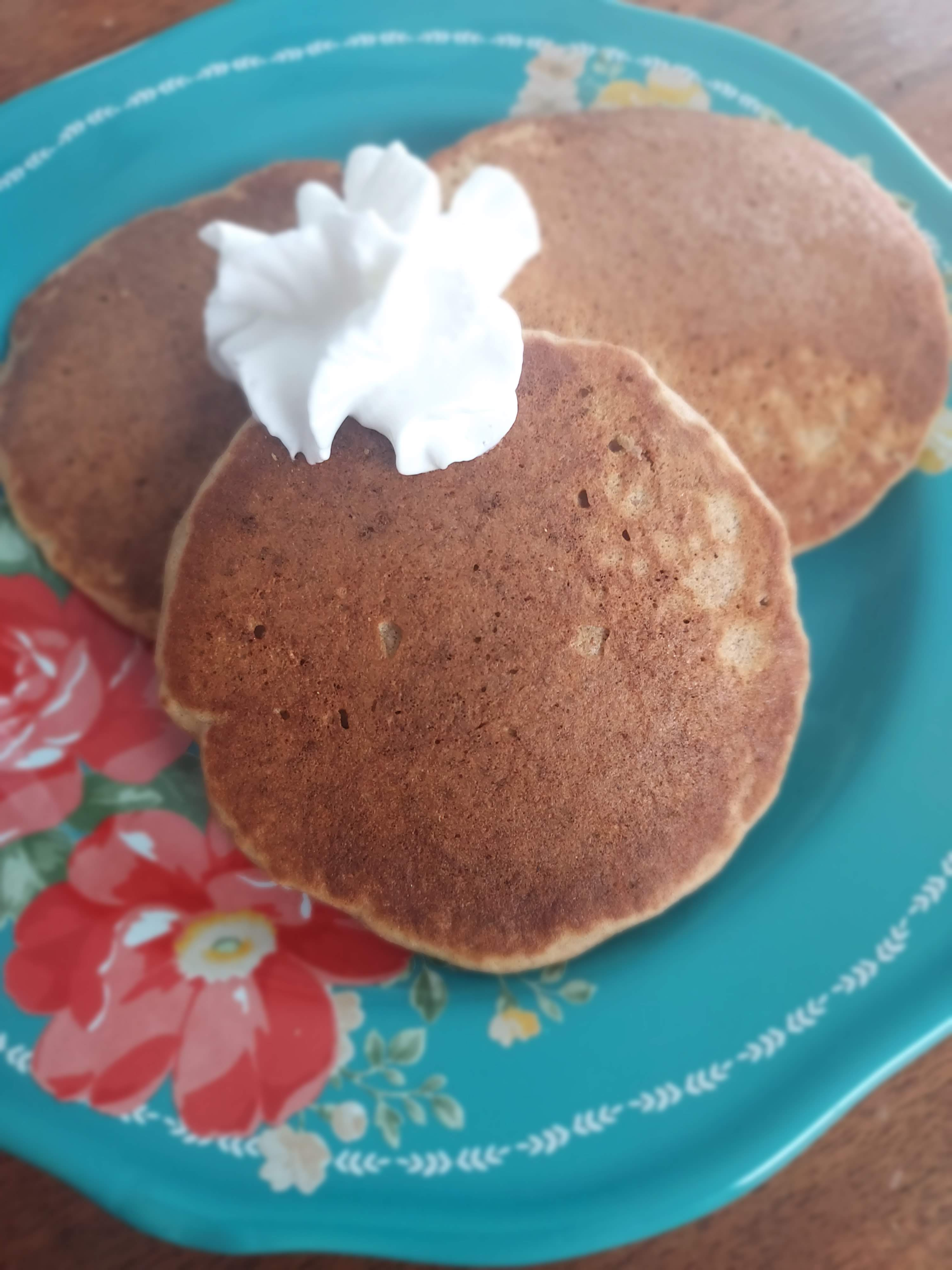 Healthy Gingerbread Pancakes