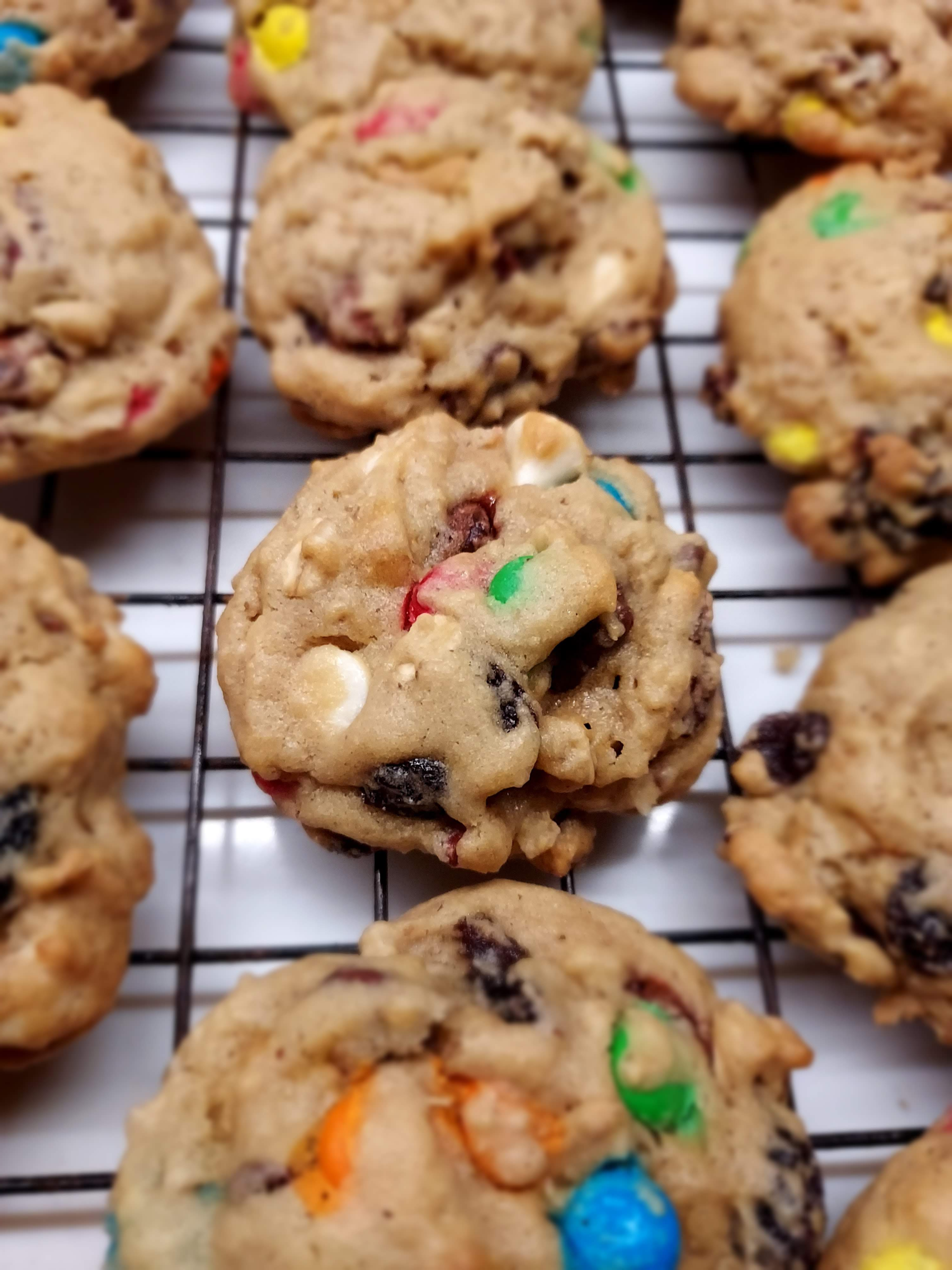 Nutty Monster Cookies